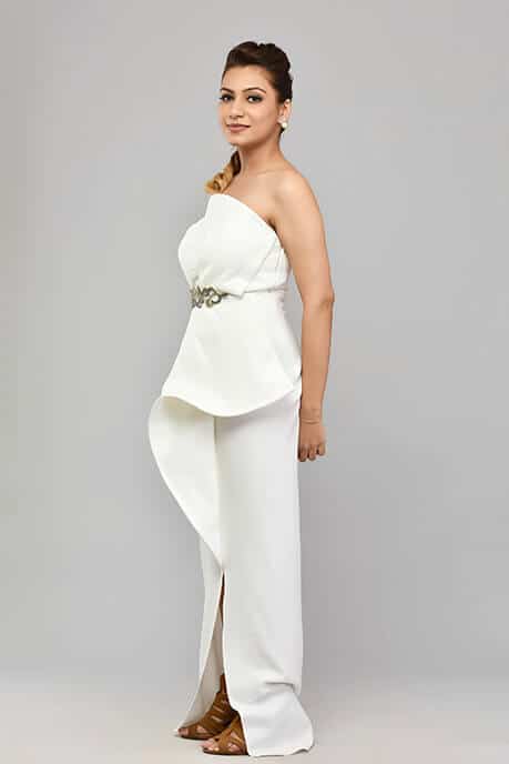 SAI 48 White Neoprene Gown